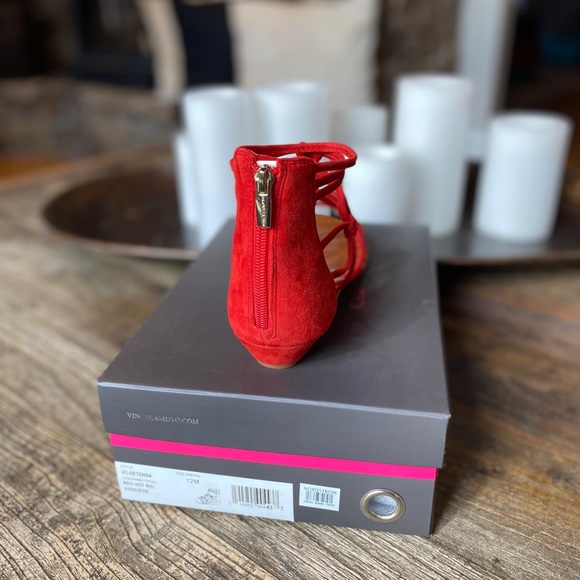 Vincecamuto red Setensa sandal - Picture 4 of 5